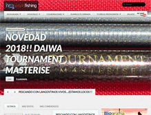 Tablet Screenshot of humbertogacioworldfishing.com